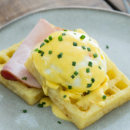 Gluten-free Waffle Benedict