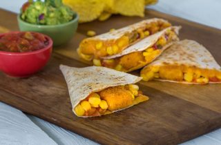 Fish Finger Quesadilla